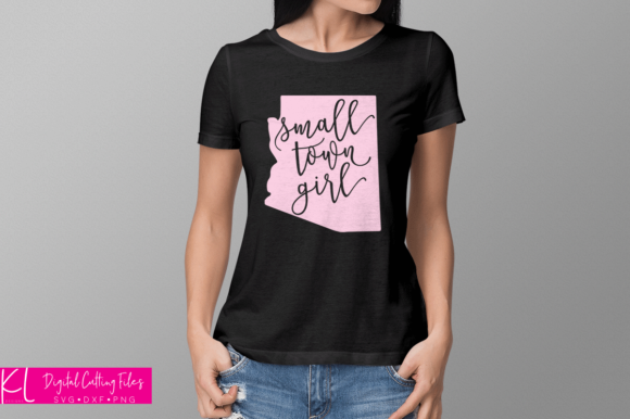 Arizona Small Town Girl Graphics for Crafts