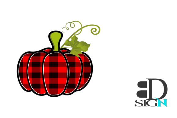 Fall Plaid Pumpkin Lover
