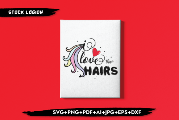 I Love the Hairs: Graphics for Crafts