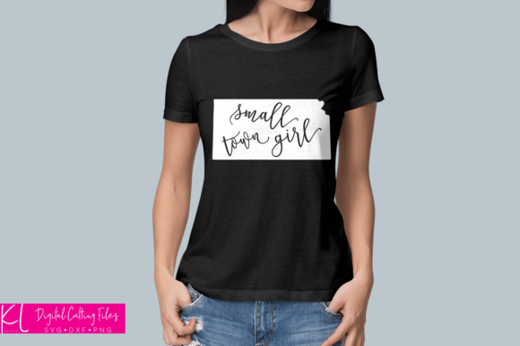 Kansas Small Town Girl Graphics & Crafts