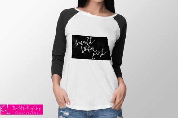North Dakota Small Town Girl Graphics & Crafts