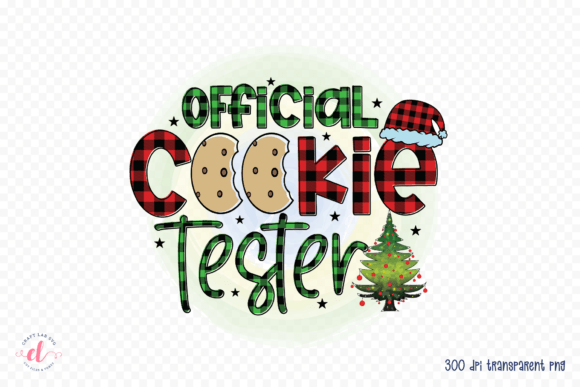 Official Cookie Tester Graphics for Crafts
