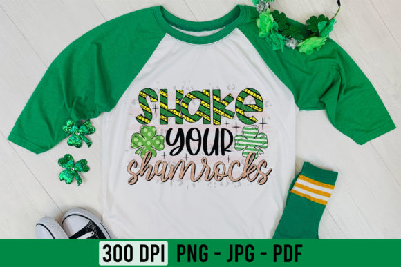 Shake Your Shamrocks Graphics for Crafts