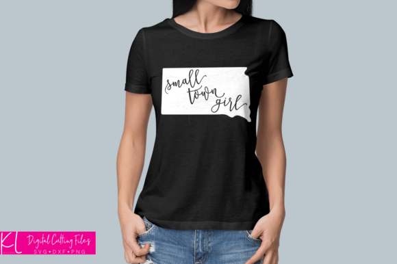 South Dakota Small Town Girl Graphics & Crafts