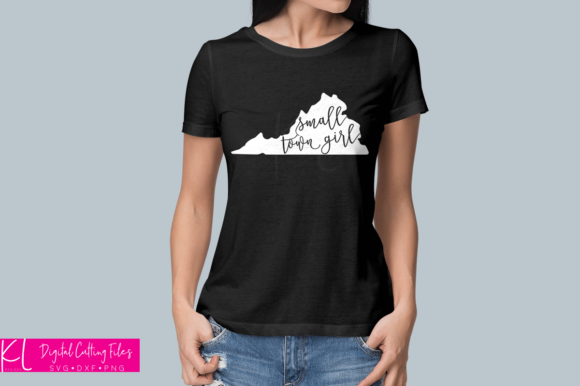 Virginia Small Town Girl Graphics & Crafts